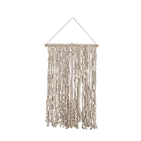 Hello Honey® Natural Cotton Macramé Wall Hanging