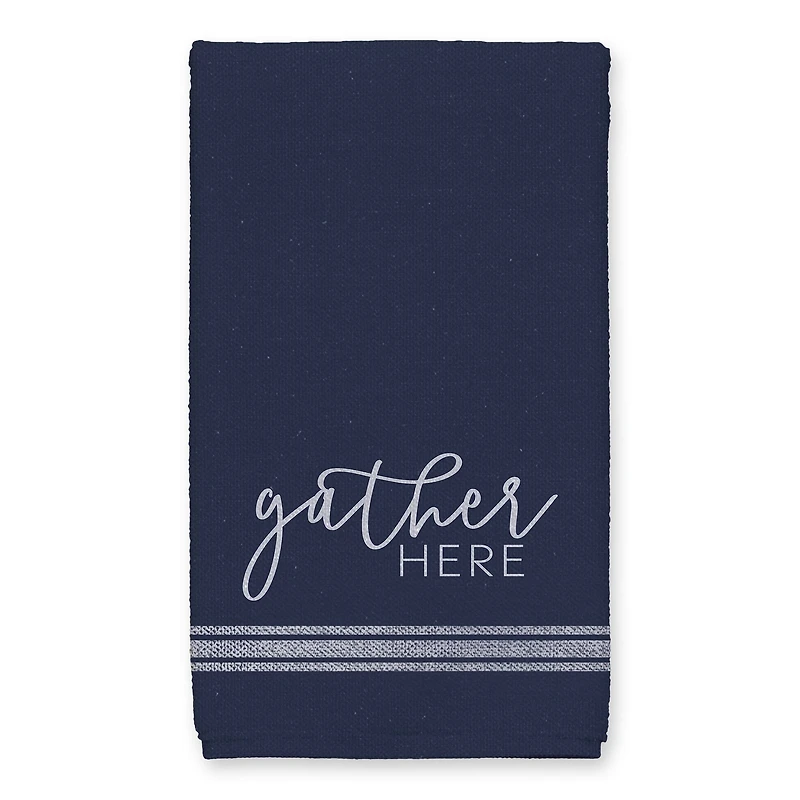Gather Here 16" x 25" Tea Towel Set of 2