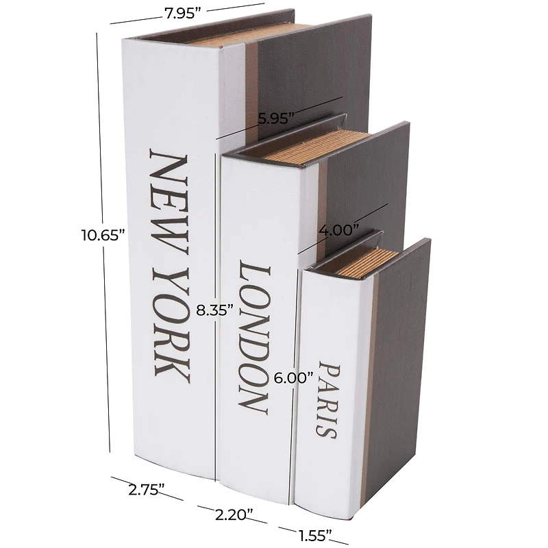 Paris, London, New York Book Box Set