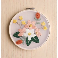 Leisure Arts® 6" Magnolias Embroidery Kit