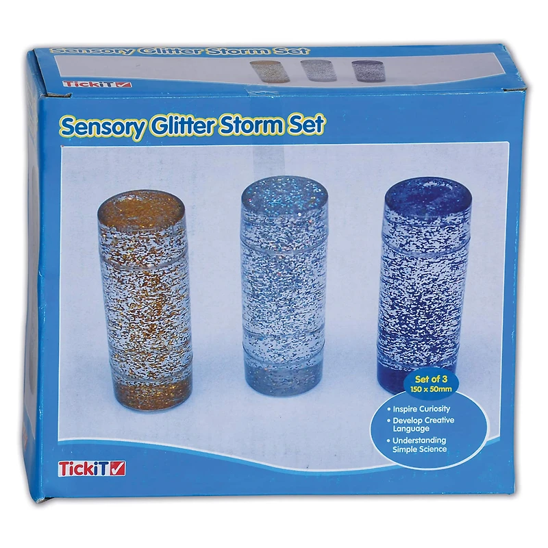TickiT® Sensory Glitter Storm Set