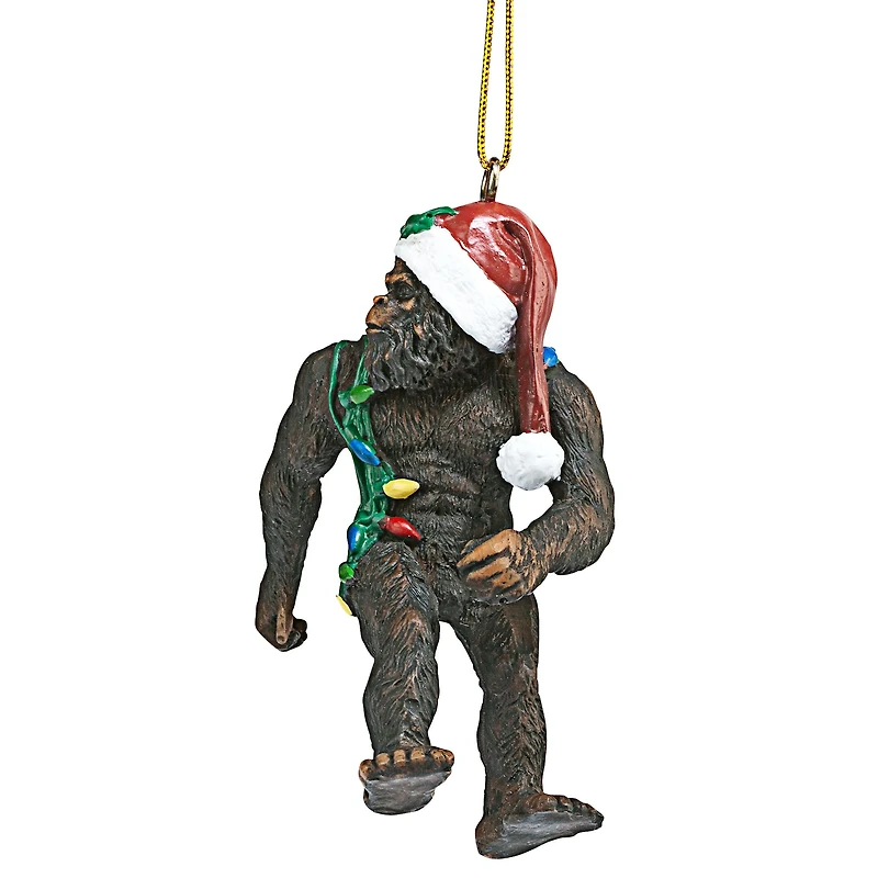 Design Toscano 3ct. Bigfoot the Yeti Ornaments