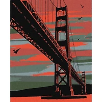 Ideyka Mystic San Francisco Painting by Numbers Kit
