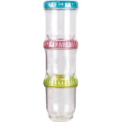 ArtBin® Twisterz Jar Set with Multicolored Lids