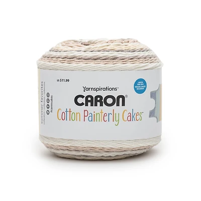 Caron® Cotton Painterly Cakes™ Yarn, Fresh Baked Bread