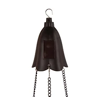 Glitzhome® 30" Solar Lighted Hanging Basket Planter