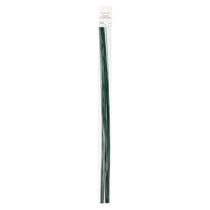 12 Packs: 30 ct. (360 total) 20 Gauge Green Stem Wire by Ashland®