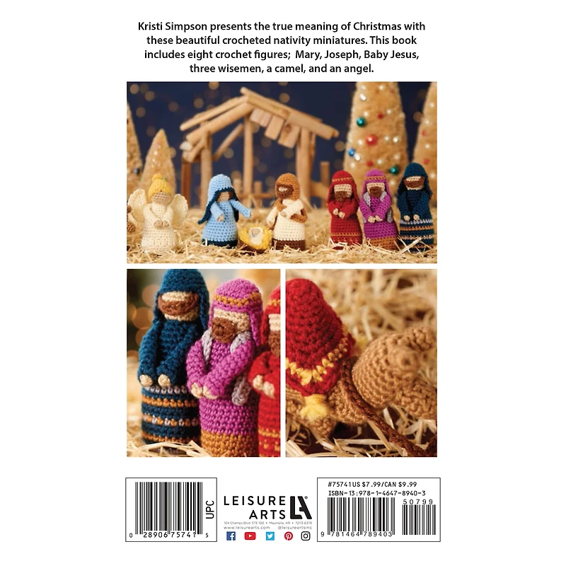 Leisure Arts® Crochet Nativity Book