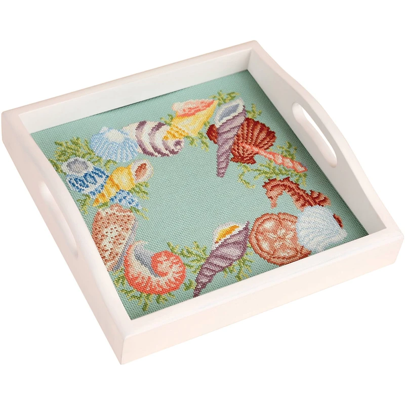 Sudberry House White Small Square Tray