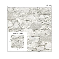 Surface Style Stone's Throw Peel & Stick Wallpaper