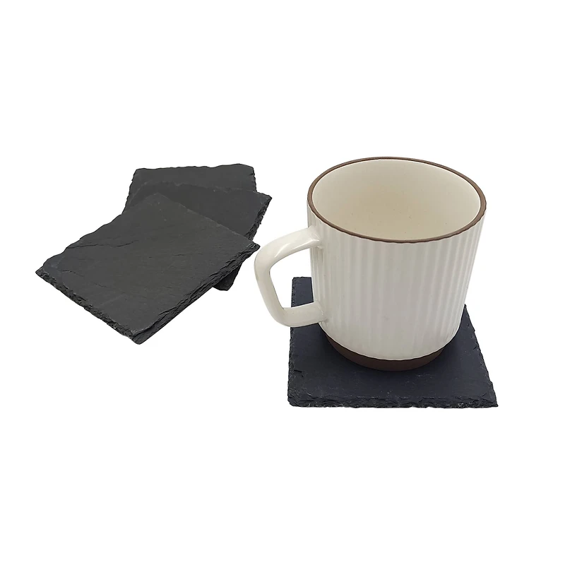 12 Packs: 4 ct. (48 total) 4" Slate Coasters by Make Market®