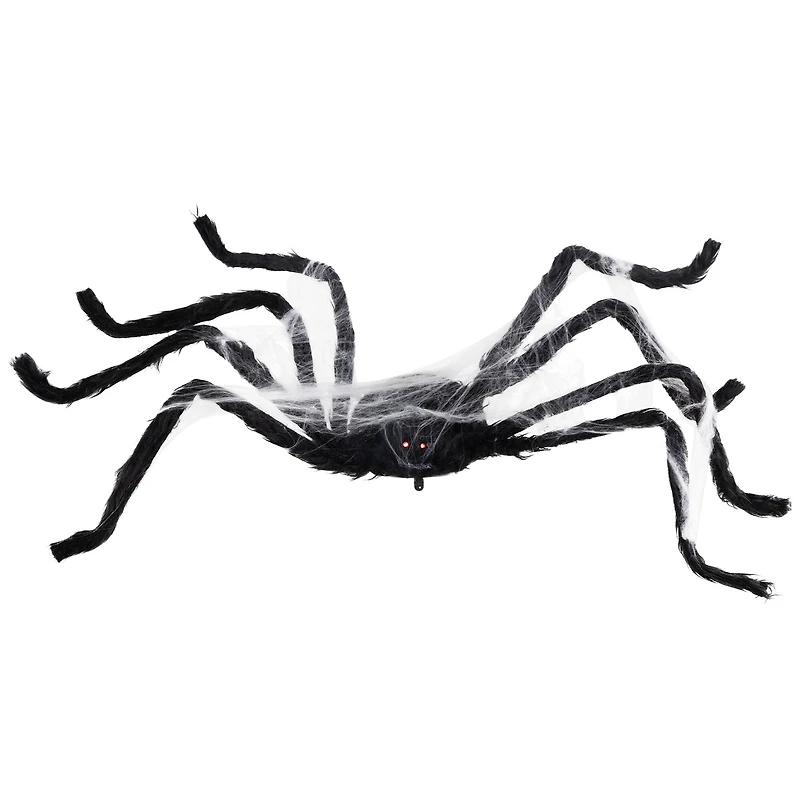 24" Animated Walking Spider with Sound Halloween Decoration