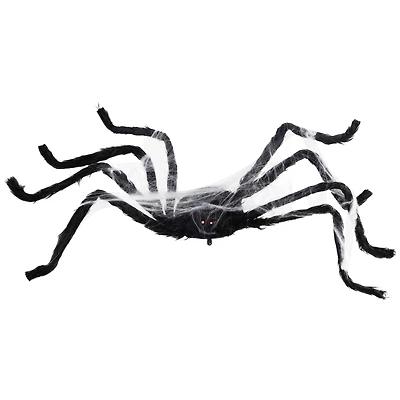 24" Animated Walking Spider with Sound Halloween Decoration