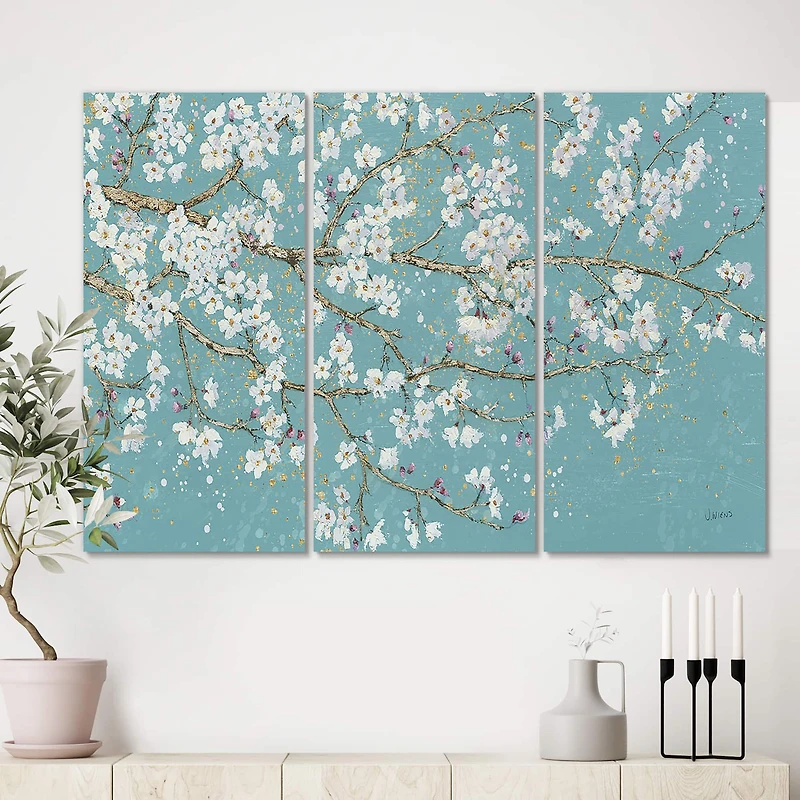 Designart - Blue April Tree