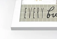 Every Bunny Collage 4 16" x 20" White Framed Print Under Plexiglass