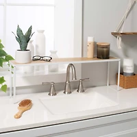 Organize It All White Over the Sink Shelf