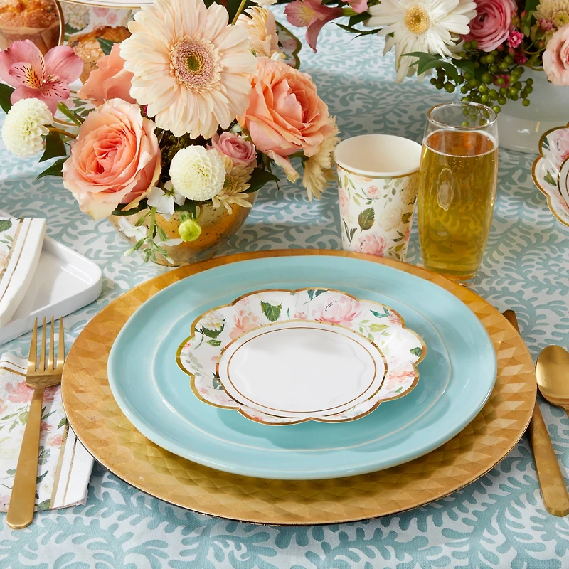 Kate Aspen® 7" Brunch Floral Paper Plates, 32ct.