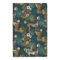 Just Chill Tropical Cheetah Tea Towel Set