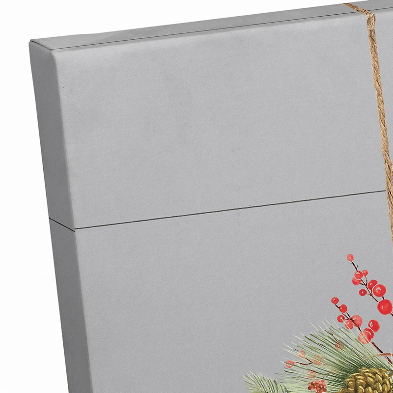 Comfort and Joy Ornaments 20x16 Canvas Wall Art