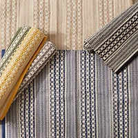 DII® Gray Dobby Stripe Hand-Loomed Rug, 2ft. x 3ft.