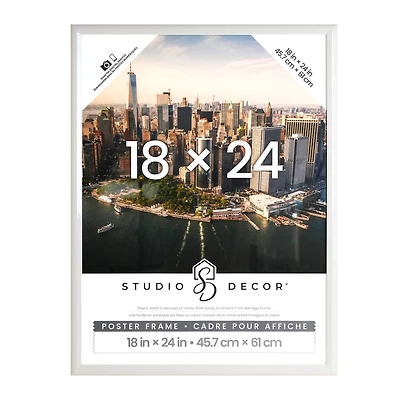 White Poster Frame by Studio Décor