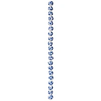 12 Pack: Blue Daisy Ceramic Round Beads, 8mm by Bead Landing™