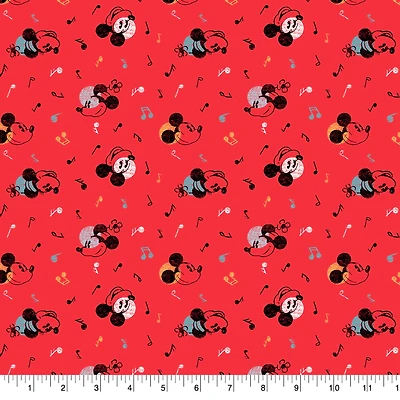 Springs Creative Disney® Mickey & Minnie Vintage Music Cotton Fabric