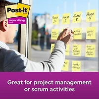 Post-it® 3" x 3" Super Sticky Notes
