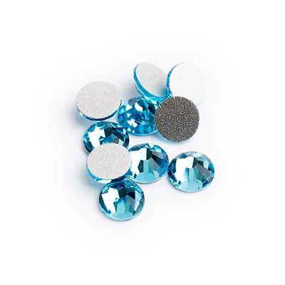 John Bead Crystal Lane SS12 Glass Round Flatback Rhinestones