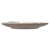 Hello Honey® 6" Gray & White Reactive Glaze Stoneware Plate, 6ct.