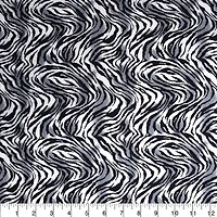 Feldman Zebra Print Cotton Flannel