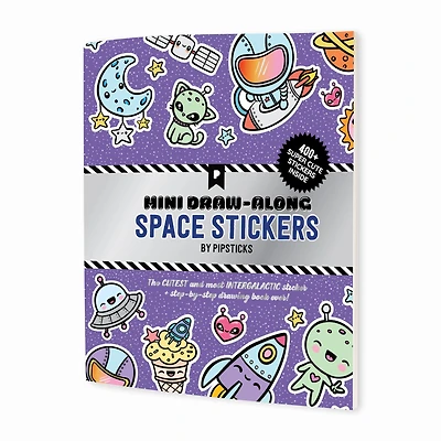 Pipstickers® Mini Draw-Along Space Stickers