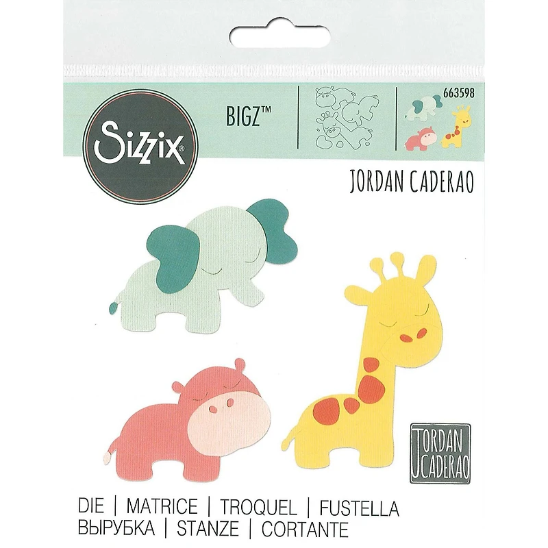 Sizzix® Bigz Jungle Animals Die