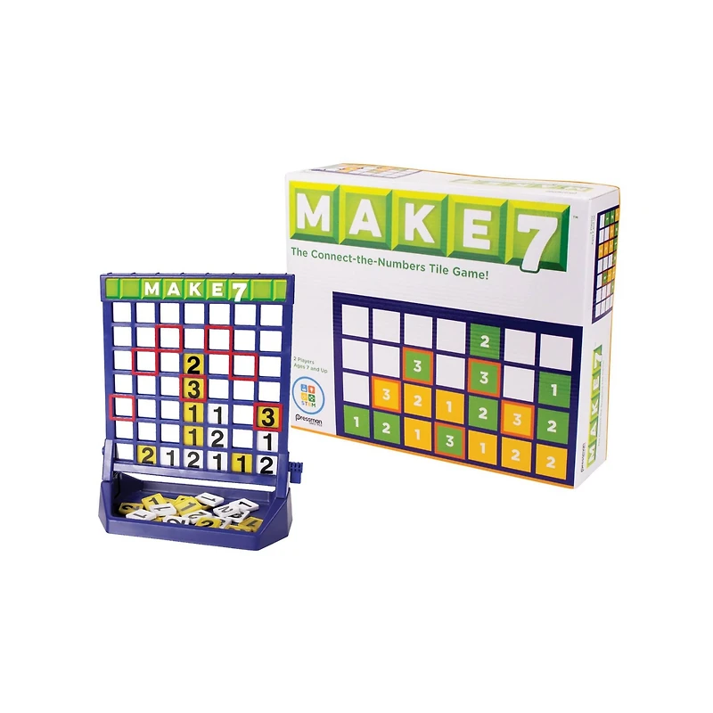 Make 7 Connect The Numbers Tile Game