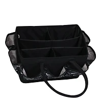 Everything Mary Large Black & Floral Craft Organizer
