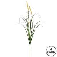 4 Pack: Mixed Green Foxtail Grass Spray