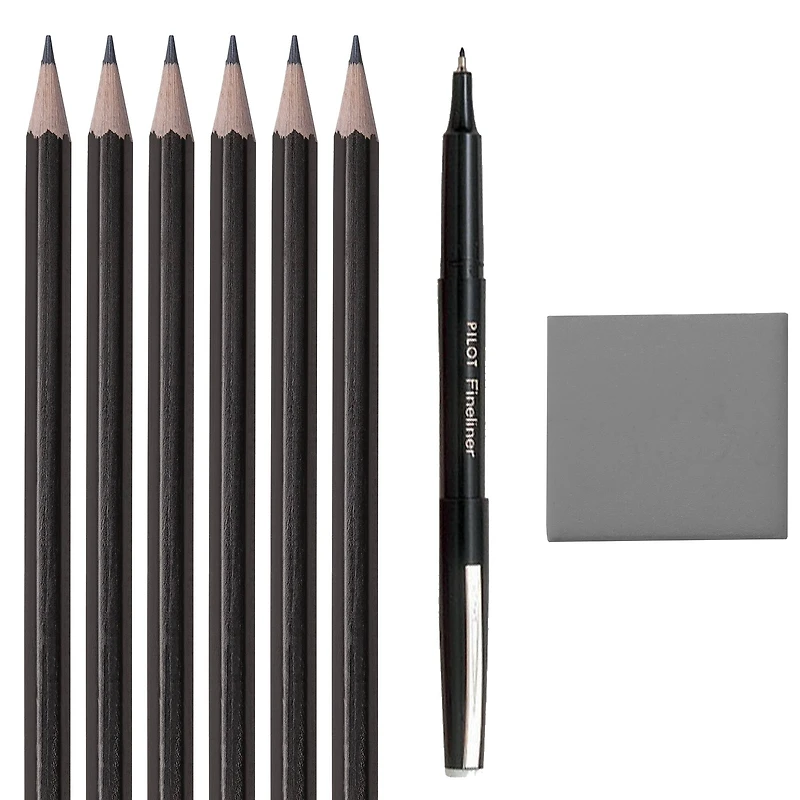 Hinkler Art Maker Masterclass Collection Drawing Techniques Kit