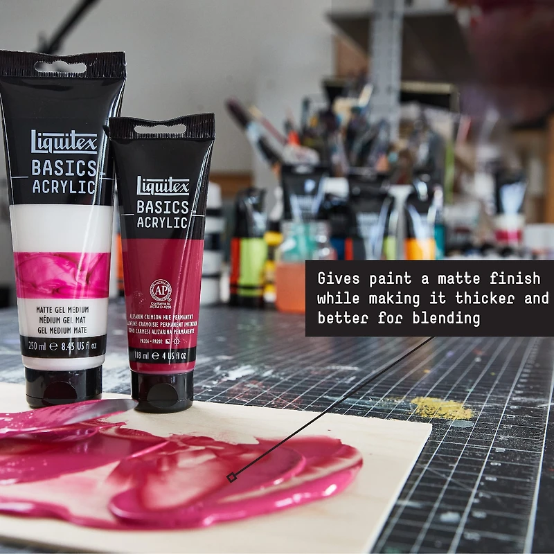 Liquitex® BASICS® Acrylic Matte Gel Medium
