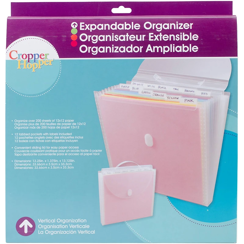 Storage Studios Expandable Paper Organizer