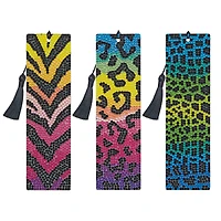 Animal Print Diamond Art Bookmark Kit by Make Market®
