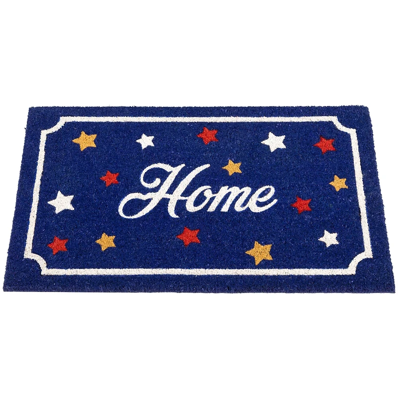 Blue Patriotic Doormat