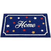 Blue Patriotic Doormat