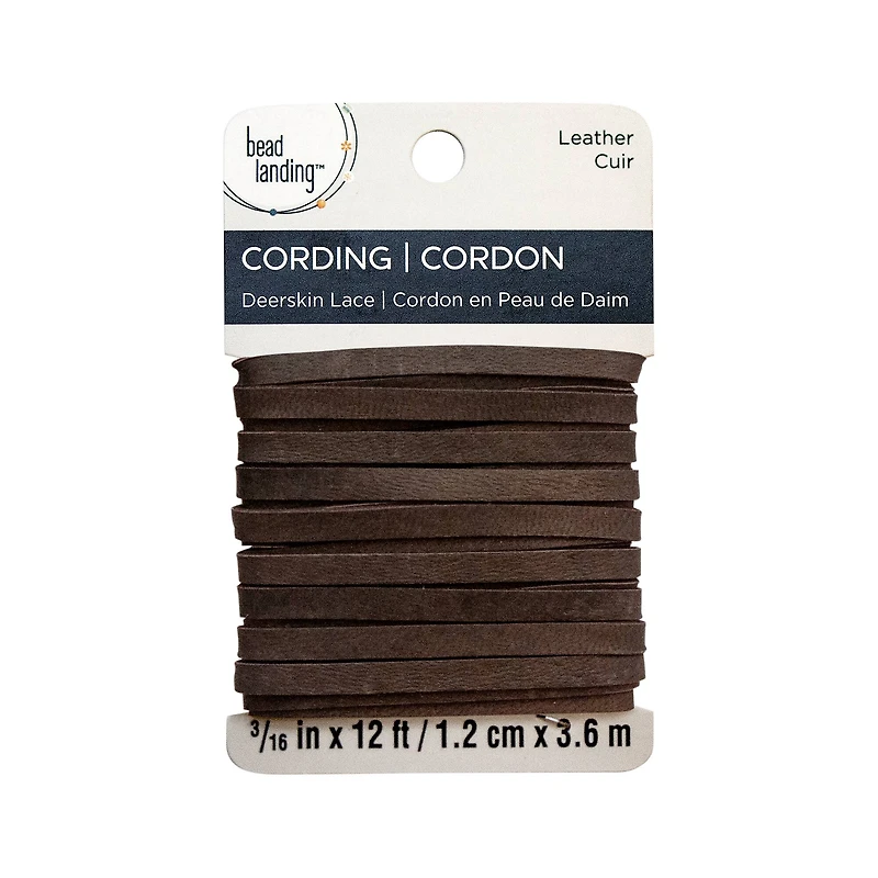 Deerskin Lace Cording by Bead Landing