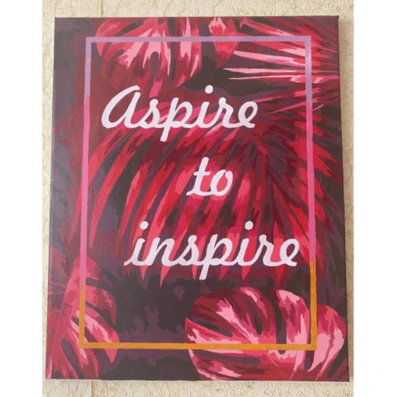 Crafting Spark Aspire to Inspire Painting by Numbers Kit