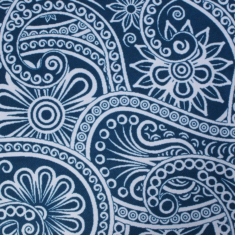 DII® Blue Paisley Print Outdoor Napkins, 6ct.