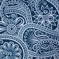 DII® Blue Paisley Print Outdoor Napkins, 6ct.