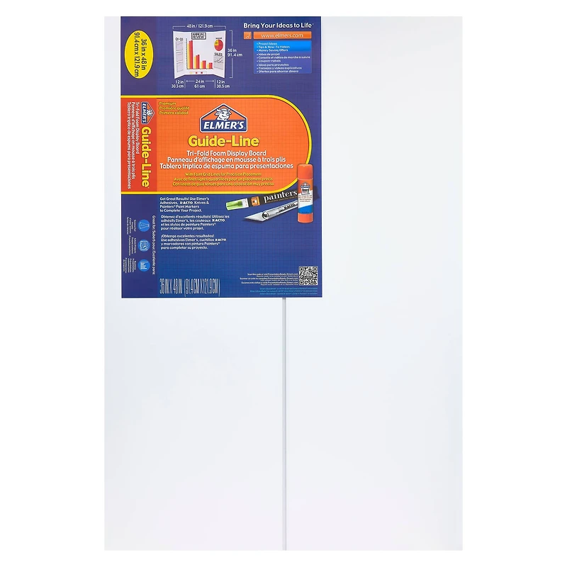 12 Pack: Elmer's® Guide-Line® 36" x 48" Foam Display Board