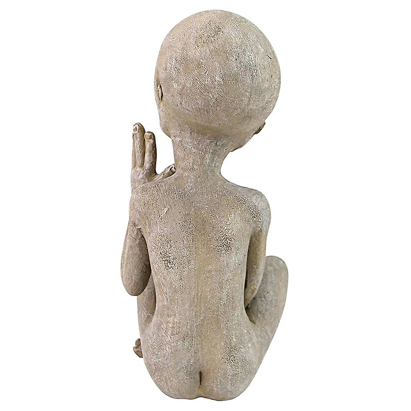 Design Toscano 8.5" Greetings Earthlings UFO Alien Statue