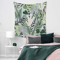 RoomMates Tropical Leaves Tapestry