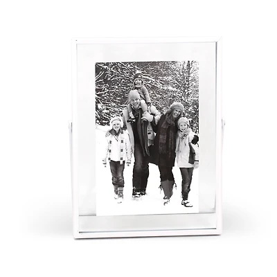 5" x 7" Metal Easel Tabletop Float Frame by Studio Décor